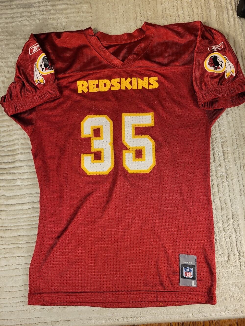 Reebok Washington Redskins Football Jersey Youth Large 14-16 boys Kids Children